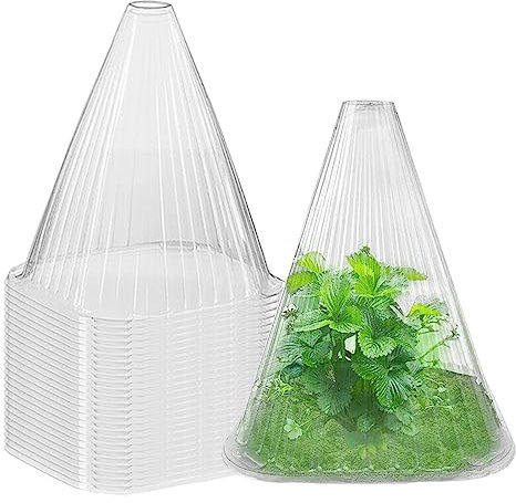 Schutzhülle mit Blumenmuster, wiederverwendbar, quadratisch, zum Schutz von Pflanzen vor Vögeln