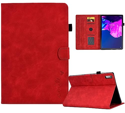 AsWant Custodia Cover Compatibile con Lenovo Tab P11 2nd Gen 11.5 pollici 2022 Tablet - Ultra Sottile Smart Custodia Tablet Lenovo Tab P11 2nd Gen (Rosso)