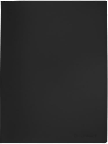 Q-Connect KF01260 40-Pocket Display Book - Black (Pack of 5)