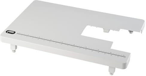 Generisch Format | Verlängerungstisch für Nähmaschine Husqvarna Viking Emerald 116/118/122/Tribute140 M/Eden-Rose 250 M. Material Kunststoff. Produktabmessungen: 530 x 332 mm