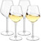HAHASHOW Copas de Vino de Plástico Tritan Irrompible, Copas de Vino Tinto, Juego de Vasos de Vino de 550ML Inastillables, Aptos Para lavavajillas, Set de 4