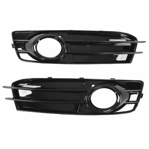 PUCHEN - Auto-Frontstoßstange Nebelscheinwerfer-Abdeckung Nebelscheinwerfer-Gitter LED-Nebelscheinwerfer - passt für Audi A3 8P S-Line 2009-2012 [OEM:8P0807681 8P0807681]