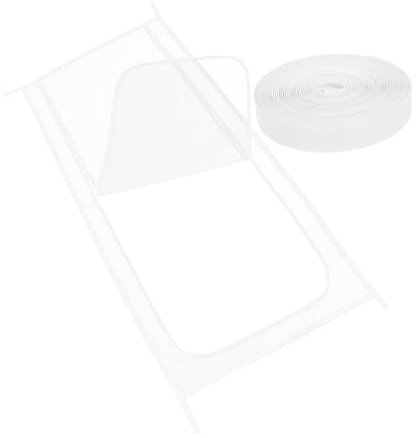 SUPVOX Pet Porta A Rete Con Cerniera - Porta A Rete Per Animali Domestici E Porte - Facile Manutenzione