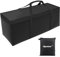 Aipwerer Bolsa de Almacenamiento Grande, Bolsa de Cojín para Exteriores Impermeable, Anti UV, Bolsa de Almacenamiento para Árbol de Navidad, Bolsa Mudanza Cremallera XXL (Negro, 175x55x75cm)