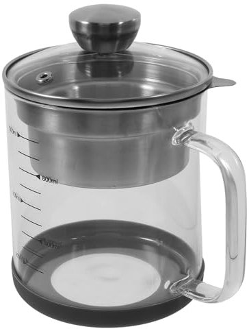 Cabilock Tetera Con Colador Inoxidable Recipiente Para Té y Leche De Con Tapa Para Almacenar