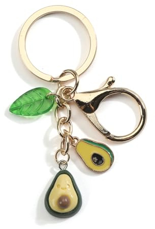 Porte-Clés Fruits Avec Pendentif Avocat, Cadeau Rigolo Pour Femme Et Couple, Porte Clef Voiture Et Maison, Idée Cadeau Anniversaire Amie, Cadeaux Pour Collègues Et Jeune Femme