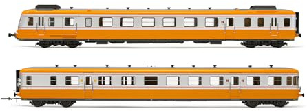 Arnold HN2636 SNCF, vagone diesel RGP2, versione ricostruita, livrea arancione/argento, ep. IV