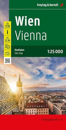Wien, Stadtplan 1:25.000, freytag & berndt: Mit Innenstadtplan (freytag & berndt Stadtpläne)