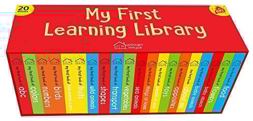 My First Complete Learning Library: Boxset of 20 Board Books Gift Set for Kids: Box Set of 20 Board Books for Children