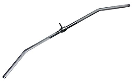 POWER-XTREME Kabelzuggriff, Latzugstange mit Drehgelenk, 120cm | Griff für Kraftstationen, Kabelzug, Seilzug, Latzug