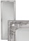 LEBENSwohnART Wandspiegel LEANDOS 180x70cm Silber Antik barock Design Spiegel pompös Facette