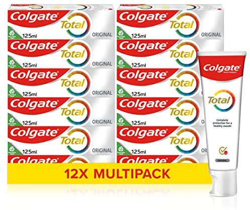 Colgate Total Original Toothpaste 125 ml (Pack of 12)
