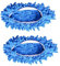 Omenluck 1 Pairs Pearl Floor Mop Covers Scrub Brushes Universal Microfibre Floor Mop Cover For Brooms