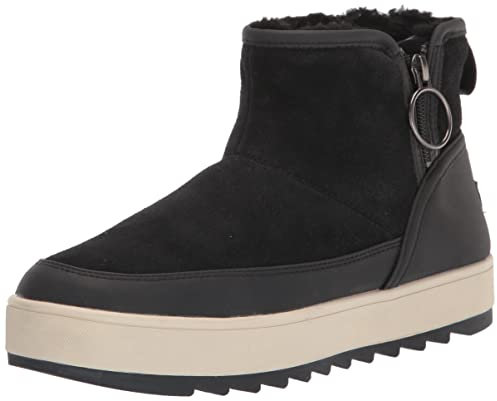 Koolaburra by UGG Damen Tynlee Zip Fashion Boot, schwarz, 43 EU