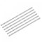 sourcing map HSS(High Speed Steel) Extra Long Twist Drill Bits, 4.2mm Drill Diameter 160mm Length for Hardened Metal Woodwork Plastic Aluminum Alloy 6 Pcs