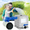 DOUSELLA IBC Auslaufhahn Tank Zubehör IBC Container Auslass IBC Kugelhahn Wassertank Absperrhahn Absperrventil DN40/62MM IBC Tank Regelventil Tankhahnadapter für Regenwassertank IBC Container