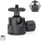 INNOREL C19 Mini Tripod Ball Head Head, CNC Metal Low Profile Ballhead, 360° Pan 90° Tilt Tripods Mount with 3/8 to 1/4 Adapter Ballheads, Max Load 3kg/6.61lb for Phone/DLSR Camera/Mini Holder