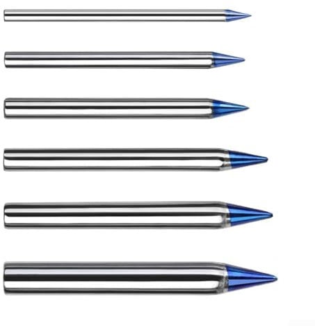 CWOQOCW 30-150W Blue Pointed Welding Tips Soldering Iron Tips External Heat Soldering Iron Free Solder Iron Tip(100W)