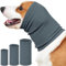 Yaopelky Cache-oreilles apaisants pour chien pour protection contre le bruit, bandeau pour soulager l'anxiété, annulation du bruit pour feux d'artifice, orages, aide au toilettage de chien (bleu, M)