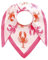 Zwillingsherz Dreieckstuch/Schal happy Hummer. Pink orange