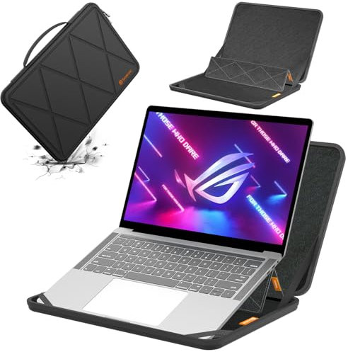 Smatree MS130 Hard EVA Protective Sleeve Case with Stand Compatible for 18 inch ASUS ROG Strix Scar 18 2025 G835/2024/2023, for 18 inch ASUS ROG Strix G18 2025 G815/2025 G814/2024/2023 Notebook Bag