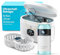 KLARBERG® Ultraschallreinigungsgerät Brille 600ml + Ultraschallreiniger Konzentrat 1L I Ultraschallbad zur Tiefenreinigung I Ultrasonic cleaner, Brillenreinigungsgerät