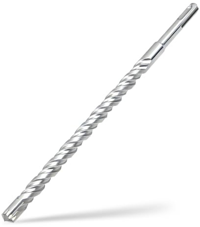 Broca para hormigón SDS Plus 12x260mm,4 cortes de metal duro y doble hélice,para piedra natural,hormigón