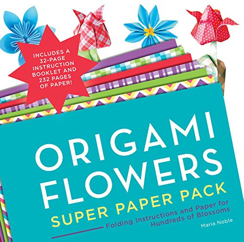 Origami Flowers Super Paper Pack: Folding Instructions and Paper for Hundreds of Blossoms (Origami Super Paper Pack)