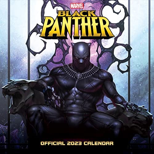 Black Panther – Offizieller Kalender 2023: Original Danilo-Kalender [Mehrsprachig] [Kalender] (Wall-Kalender)