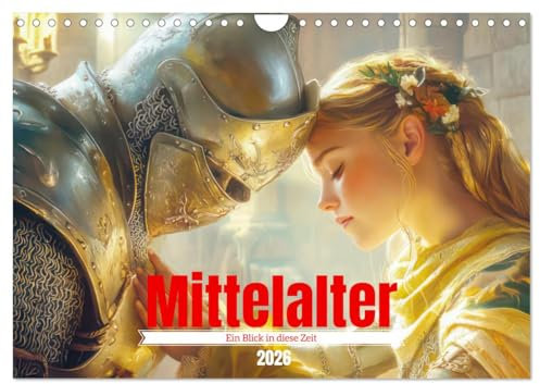 Mittelalter - Ein Blick in diese Zeit (Wandkalender 2026 DIN A4 quer), CALVENDO Monatskalender: Mittelalterliches Leben (CALVENDO Menschen)
