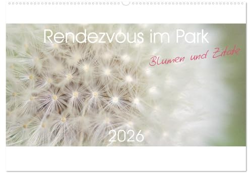 Rendezvous im Park (Wandkalender 2026 DIN A2 quer), CALVENDO Monatskalender: Momentaufnahmen versteckter Schönheit kleiner Natur-Oasen (CALVENDO Natur)