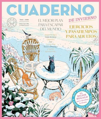 Cuaderno de invierno. Vol. 6: Ejercicios y pasatiempos para adultos (CUADERNOS BLACKIE BOOKS)
