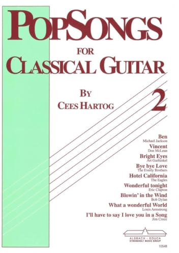 Popsongs for Classical Guitar 2.