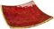 GURU SHOP Eckige Mosaikschale, Untersetzer, Dekoschale, Handgearbeitete Keramik & Glas Obst Schale - Design 1, Rot, Größe: Mittel (25x25 Cm), Schalen