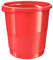 ESSELTE 623947 - Papelera linea EUROPOST color rojo Vivida