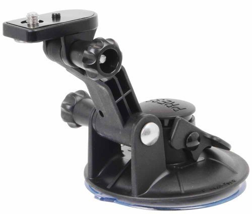 Polaroïd xs100scm Suction Cup Bracket for Camcorder Black