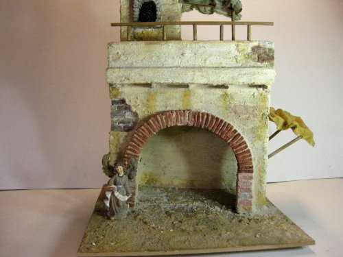 Orientalische Krippe Galiläa, Bausatz, KRIPPENSTALL