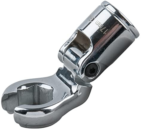 KS Tools 911.1712 3/8 Gelenk-Ringschlüssel-Stecknuss, SW12