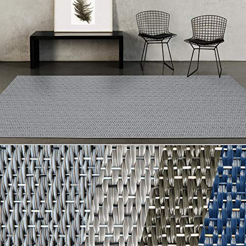 casa pura® Indoor- & Outdoor-Teppich Geona | Bodenbelag für Flur, Küche, Bad, Terrasse, Balkon, Garten | kunstvoll gewebt mit Schimmer Optik | Viele Größen (60x500 cm)
