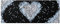 Bilderwelten Glasbild Wandbild Glas Kunstdruck Diamant Herz 50 cm x 125 cm