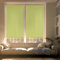 Blindecor Zeus Estor enrollable Easyfix opaco liso - Verde pistacho, 52 x 180 cm (Ancho por Alto). Tamaño de la Tela 49 x 175 cm. Estores sin herramientas blackout