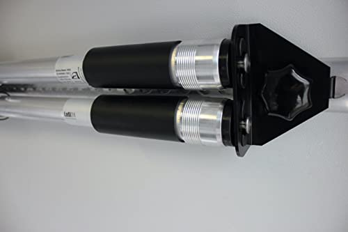 LOADCARE 1x Parkwinkel Set für Airline Beam Sperrbalken für Airlineschiene Ladungssicherung