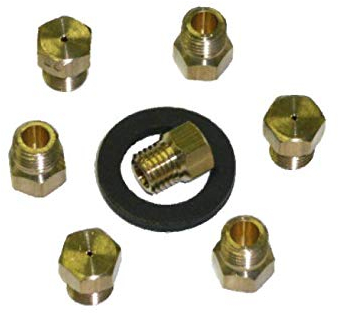 LPG Umrüstsatz für Gaskocher inkl. Öfen, Grill und 4 Brenner