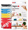 Sugru by tesa - Mouldable Multi-Purpose Glue for Creative Fixing and Making, Black, White, Red, Yellow & Blue, 8-Pack