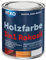 Holzfarbe ROKO - Dunkelbraun - 3,6 Kg - 3in1 Premium Holzlack - Für Innen und Außen
