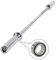 wuuhoo® Langhantelstange Maxi, 180cm Hantelstange bis 120 KG, olympische Scheibenaufnahme 50mm, Stahl verchromte Hantel mit 11,8 KG Eigengewicht, gerändelter Griff 28mm- Fitnessgerät für Zuhause