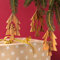 KASSIS Geschenkartikel Olivenholz Weihnachtsdeko Baumschmuck 3er Set Krippe Anhänger Heilige Familie Hirte und DREI Könige mit Rinde handgemacht in Bethlehem 11,5 cm (Tannenbaum ohne Rinde)