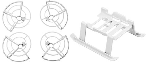 Garneck Erhöhtes Fahrwerk Für Quadcopter Mit Propellerschutzring Kompatibel Mit Mini Inklusive Fahrwerkshöhenverlängerungskit Und Stoßdämpfung Für Drohne Und Propeller