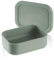KLIPPSI® Fiambrera mediana, fiambrera de silicona platino, resistente al calor, resistente al frío, a prueba de fugas, apta para lavavajillas (verde)