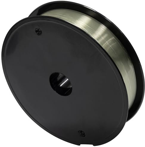 AERZETIX - C68892 - Bobina rotolo di filo da pesca monofilo 100 m - spessore 0.40mm - resistenza 15.5 kg - stiramento = 0 - colore trasparente - in nylon - esca canna pesce corda